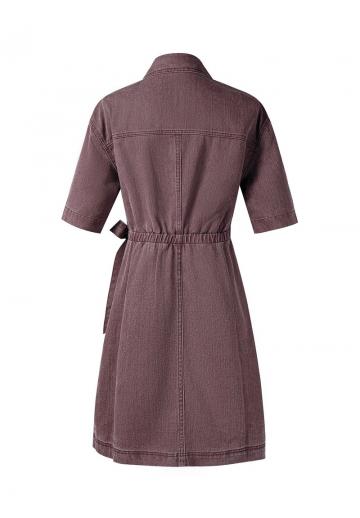 Джинсовое платье