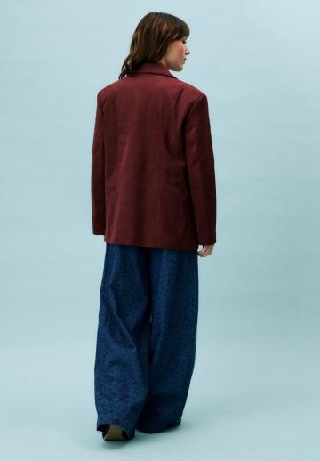 Кожаное пальто