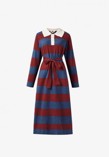 Вязаное платье