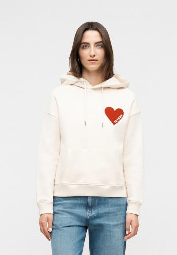 Пуловер с капюшоном