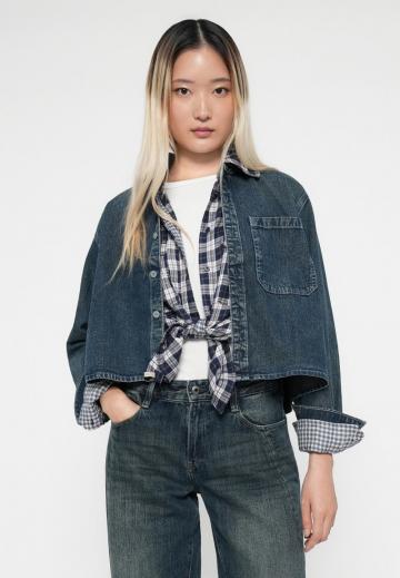 Джинсовая блузка