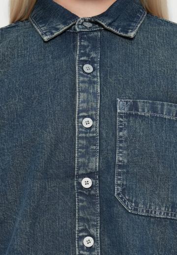 Джинсовая блузка