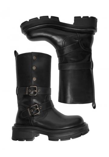 Сапоги на платформе