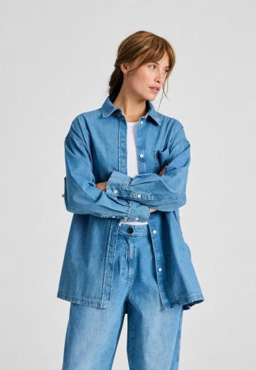 Длинная блузка