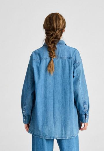 Длинная блузка