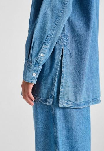 Длинная блузка