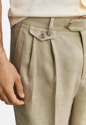 Льняные брюки