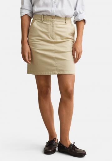 Юбка с накладными карманами