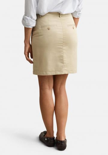 Юбка с накладными карманами