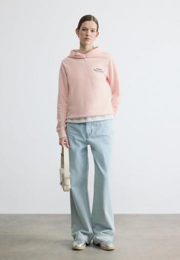 Пуловер с капюшоном