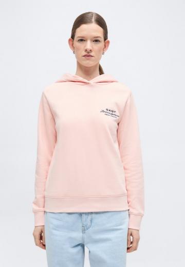 Пуловер с капюшоном