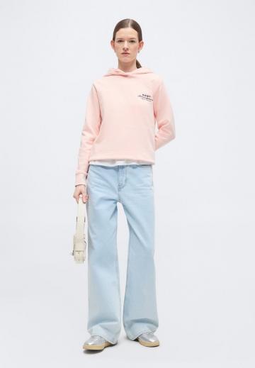 Пуловер с капюшоном