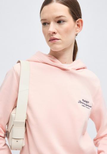 Пуловер с капюшоном