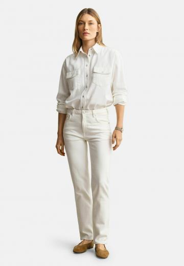 Джинсовая блузка