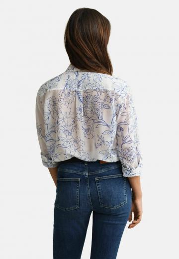 Шелковая блузка