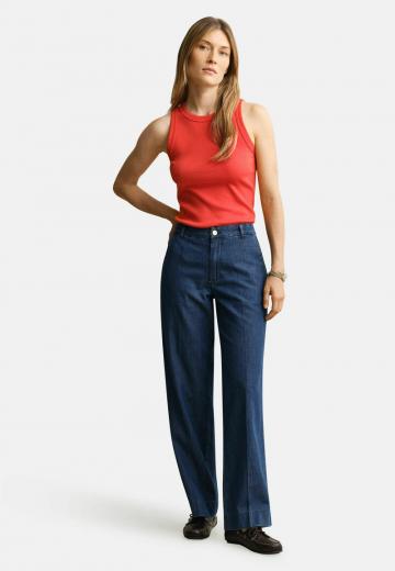 Прямые джинсы