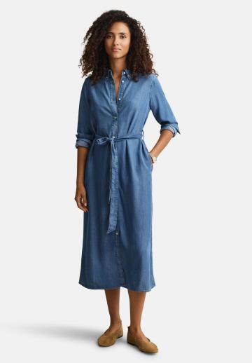 Джинсовое платье