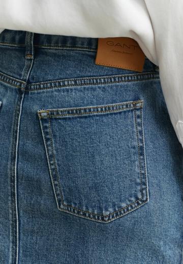 Джинсовая юбка