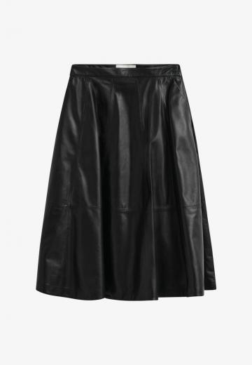Кожаная юбка