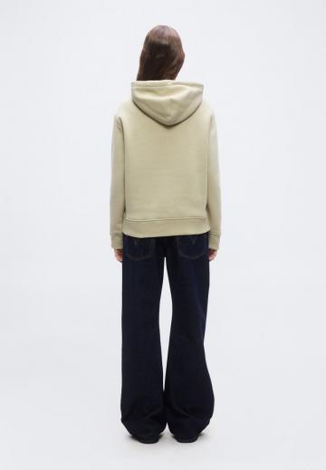 Пуловер с капюшоном