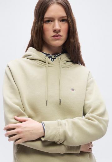 Пуловер с капюшоном