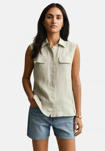Блузка без рукавов