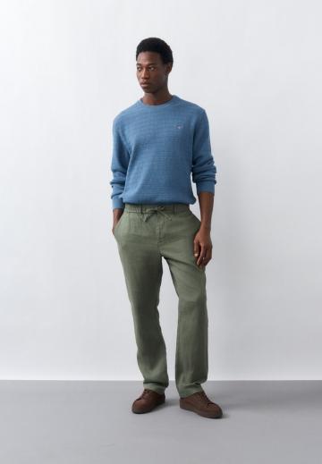 Льняные брюки