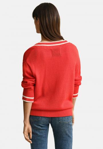 Длинный пуловер