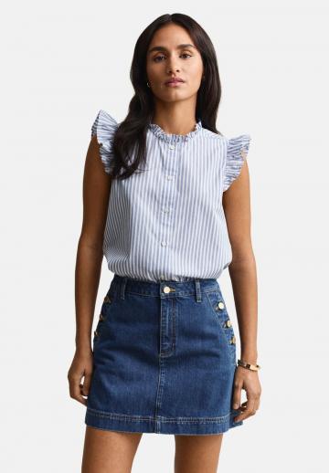 Блузка без рукавов
