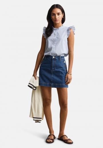 Блузка без рукавов