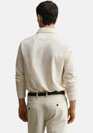 Поло с длинным рукавом