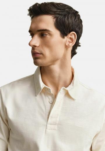 Поло с длинным рукавом