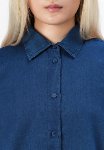 Джинсовая блузка