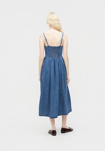 Джинсовое платье