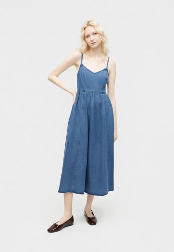 Джинсовое платье