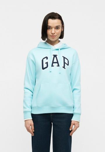 Пуловер с капюшоном