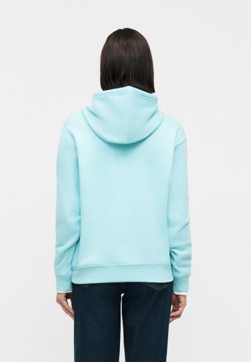 Пуловер с капюшоном