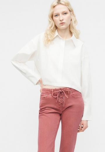 Прямые джинсы