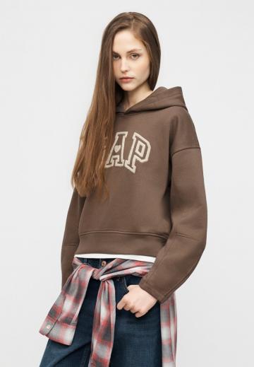 Пуловер с капюшоном