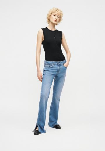 Клешеные джинсы