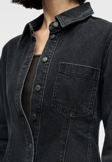 Джинсовая блузка