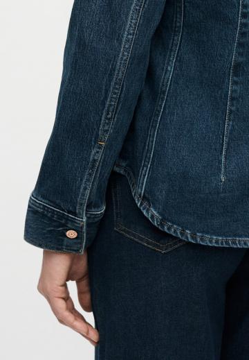 Джинсовая блузка