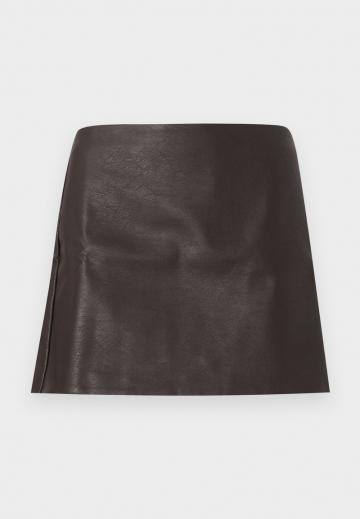 Кожаная юбка