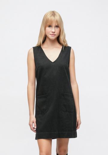 Джинсовое платье