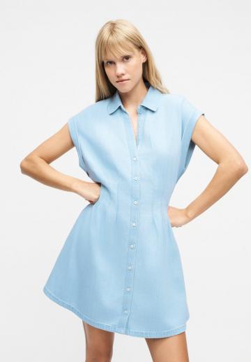 Джинсовое платье