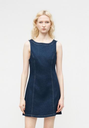 Джинсовое платье