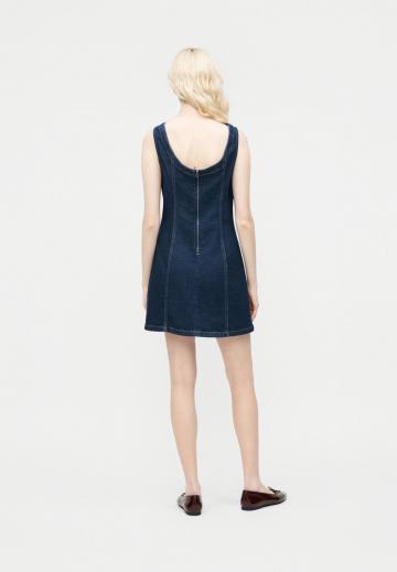 Джинсовое платье