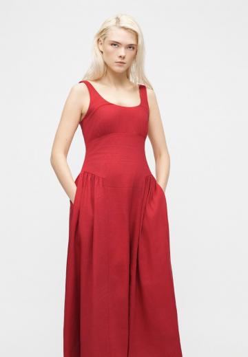 Джинсовое платье