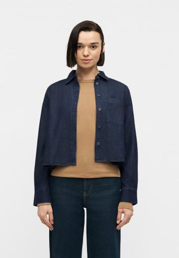 Джинсовая блузка