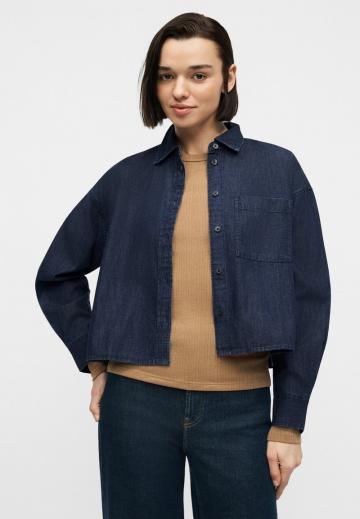 Джинсовая блузка